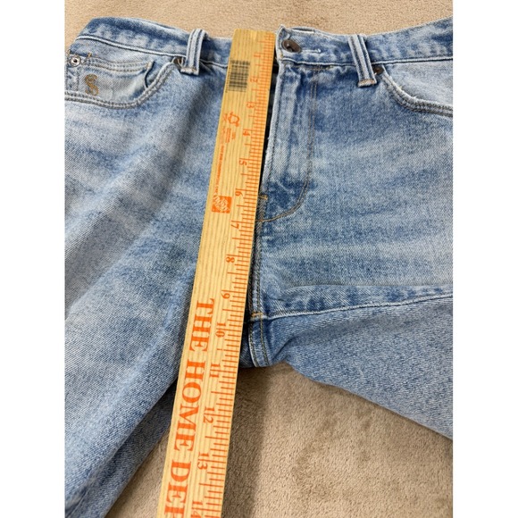 TODD SNYDER Straight Fit Denim Jeans Men's size 28x32 light wash Stretch EUC - Picture 6 of 9